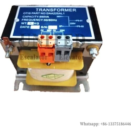 UNITED Elevator Transformer DAA225AL1 990VA 50/60Hz