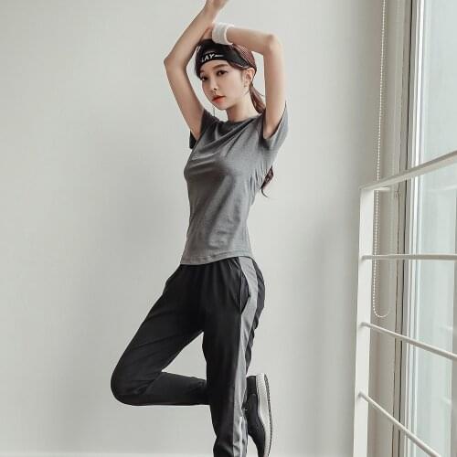 Nu-June Women Running Sports Fitness 3 Piece Set Comfortable Jogging Suits For Women Plus Size XXXL Tracksuit Yoga Sport Wear