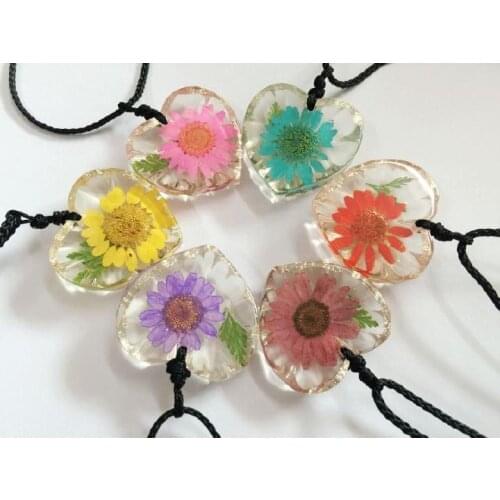 12 pcs New Stylish Trendy Decor Real dried flower Pendant