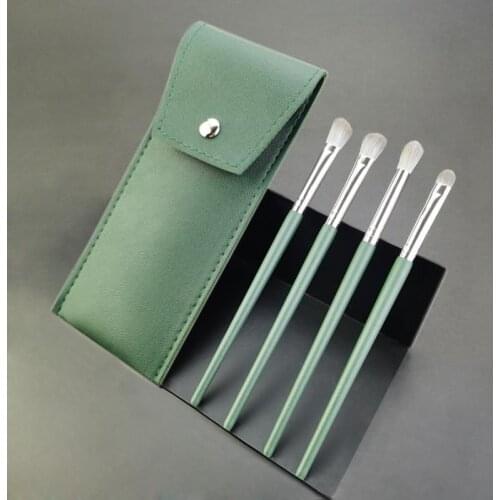 4Pcs/Set Makeup Brush Set Portable Eye Shadow Brush Set Brush Super Soft Makeup Brush Professional Women Cosmetic Tools