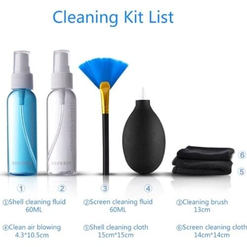6 in 1 Professional Cleaning Kit Keyboard Mobile Phone LCD Screen Cleaning Kit