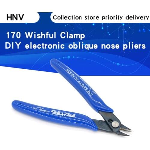 U.S. US American Plato. PLATO 170 Wishful Clamp DIY Electronic Diagonal Pliers Side Cutting Nippers Wire Cutter
