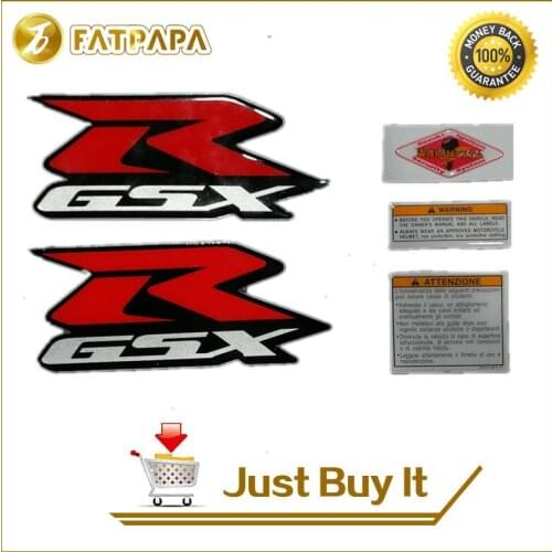 Free Shipping Motorcycle 3D Stickers GSXR logo Fuel Tank Fit For Suzuki common Gsxr 600 Gsxr750 Gsxr1000 Gsr750 GSX650F GSF1250