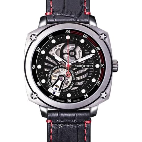 Sports Watch Men Luxury Miyota Automatic Mechanical Wristwatches Top Brand Fashion 43mm Stainless Steel Luminous Watch New 2021