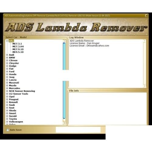 DPF EGR Lambda Remover [05.2017] Keygen+Kits