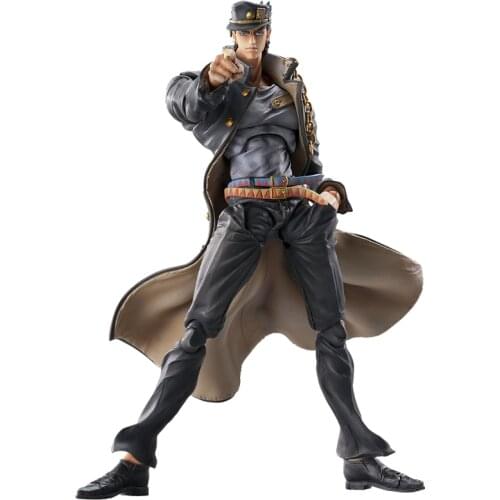 Jojos Bizarre Adventure Anime Figure Kujo Jotaro Movable Doll Model 15.5Cm Collectibles Ornaments Action Figure Toy Gift