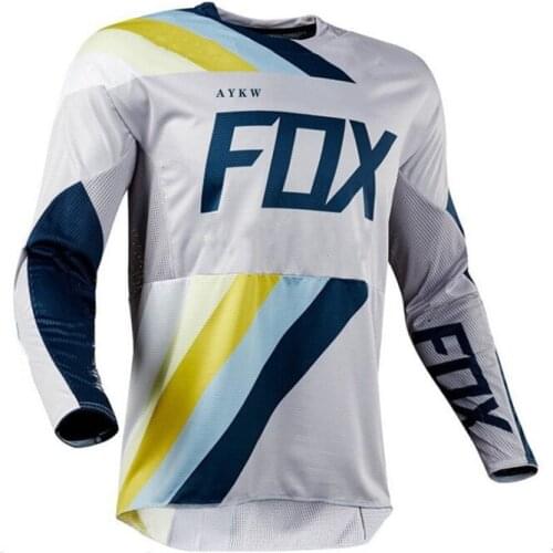 Fox Jersey Long Sleeve Mtb Downhill Cycling Jersey Men Tenue Motocross Ropa Deportiva Hombre Maillot Ciclismo Hombre Verano