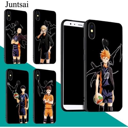 Haikyuu!! Karasuno Volleyball Case For Redmi Note 9 Pro 9S 8T 8 Pro 9A 9C For Mi 9 9T Note 10 Lite For POCO X3 Couqe