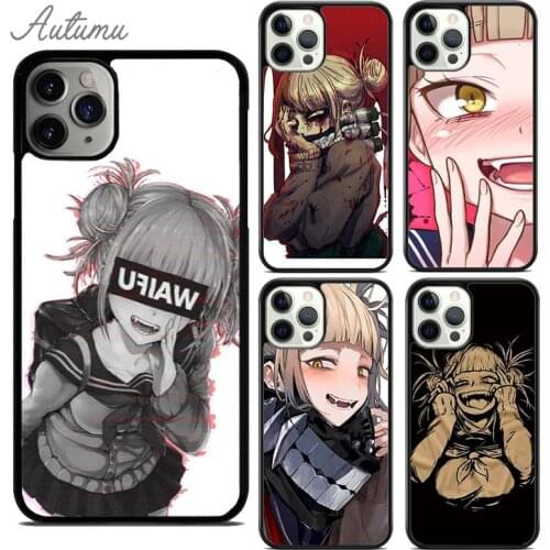 Himiko Toga Phone Case for iPhone 11 12 Pro Max mini X XR XS SE 2020 5 6S 7 8 Plus Samsung Galaxy S8 S9 S10 Cover shell coque