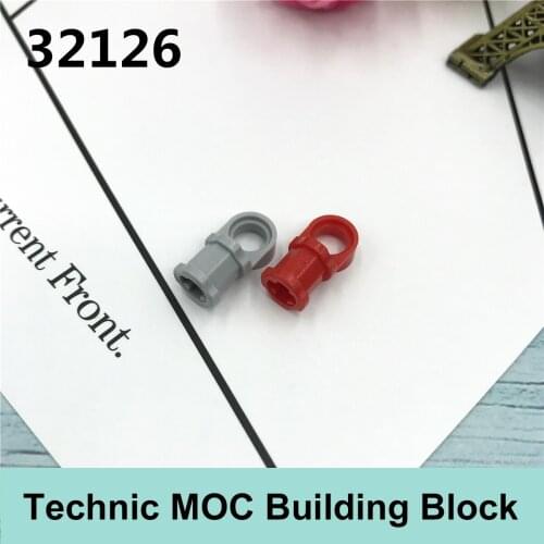 [MOC Hub] 10PCS Technology Building Blocks Parts Compatible with Major Brand Technology 32126 Shaft Bolt Connector Gifts Toys