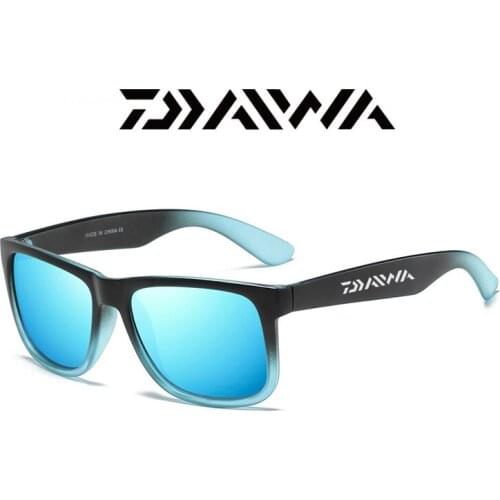 2021 New Daiwa Polarized Sunglasses Mens Driving Shades Male Sun Glasses Vintage Driving Classic Fishing Sunglasses 608