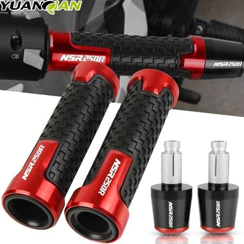 NEW 7/8" 22MM Motorcycles Handlebar Grips Plug Slider Handle Bar Ends CNC Alloy Aluminum Fit For Honda NSR250R NSR 250R NSR250 R