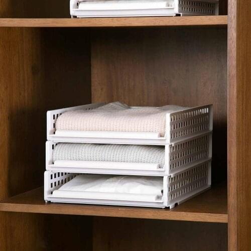 New Hot Plastic Chest of Drawers Closet Organzier Drawer Dividers Storage Drawers Clothes Storage Basket Clothes Organizer