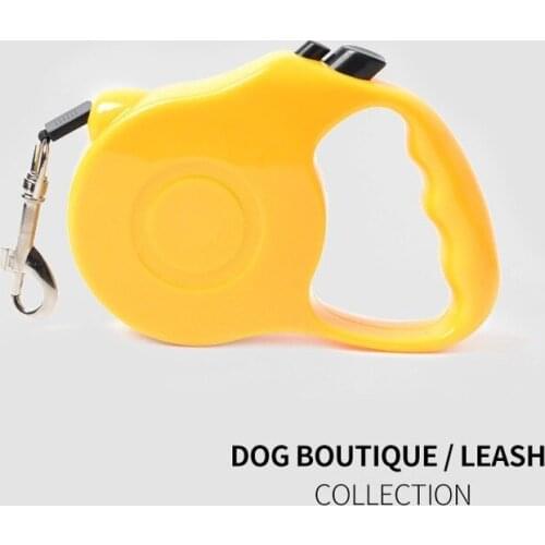 2020 New Dog Traction Leash Automatic Retractable Dog Rope Chain Dog Walking Supplies Accessories for Small Dogs