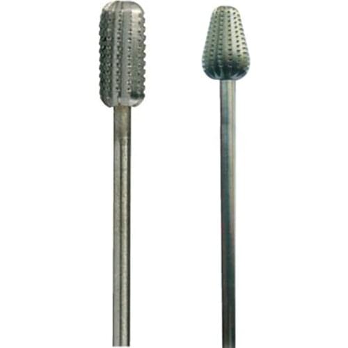 High Speed Steel Soft Earmold Cutter Cylindric Pear Shaped Cutters for Polishing Soft Earmolds Ear Impressions