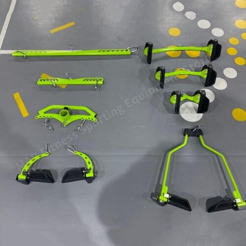 Fitness Pull Down Handle Gym Home Pectoralis Back Muscle Lat Pull Down Bar Rowing Machine Fitness Equipment Accessories