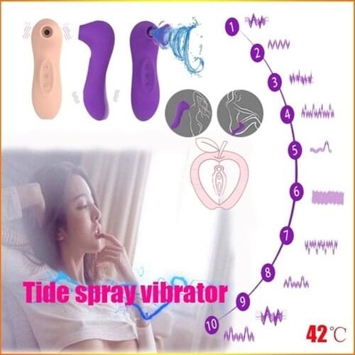 Blowjob Clitoris Vibrator Powerful Toys for Women Female Sucking Sex , Female Tongue Sucking G-Spot Stimulator