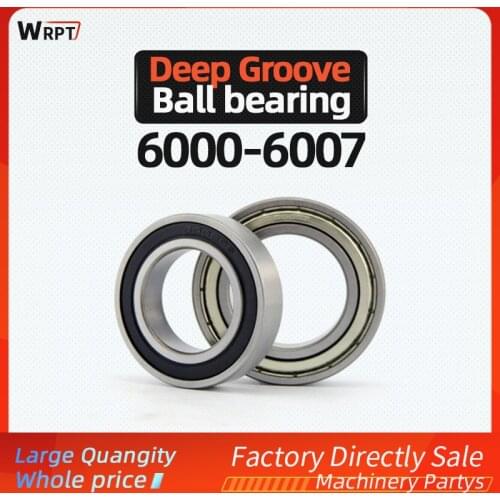 10/20/50/100PCS bearing steel 6000 6001 6002 6003 6004 6005 6006 6007 Z RS ZZ -2RS