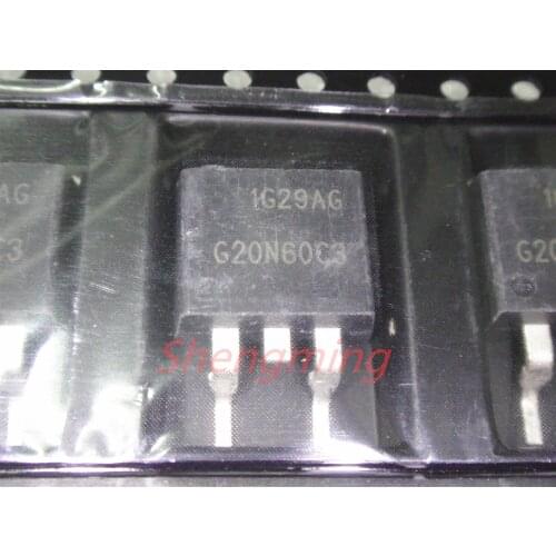 10PCS G20N60C3 HGT1S20N60C3S TO-263