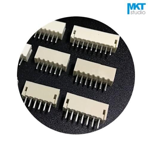 1000Pcs ZH1.5 1.5mm Pitch Straight Pin Male Pin Header Wafer 2P 3P 4P