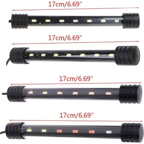 3.5W Submersible Waterproof Aquarium Fish Tank LED Light Bar Lamp Strip EU Plug