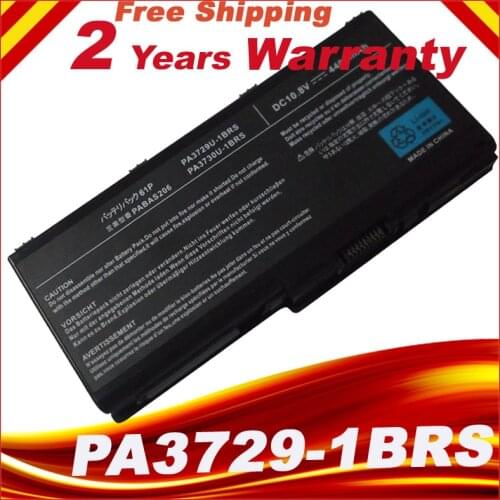 Laptop battery for Toshiba PA3729U PA3729U-1BAS PA3729U-1BRS PA3730U-1BAS PA3730U-1BRS 90LW 97K 97L G60 G65 X500