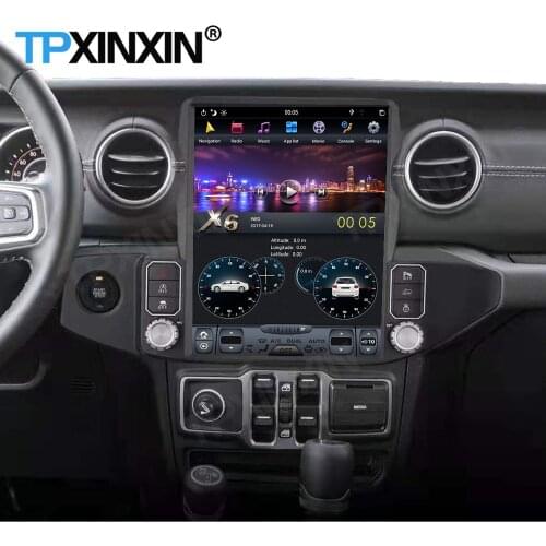 128G Carplay Car Multimedia Stereo Radio Android 9 For Jeep Wrangler 2018 2019 2020 2021 GPS Navigation Video Receiver Head Unit
