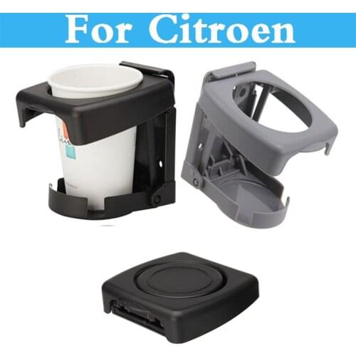 Car Folding Beverage Drink Bottle Cup Mount Stand Drink Holder For Citroen Ds3 Ds4 Ds5 Xsara C-Elysee C-Crosser C-Zero