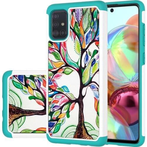 Art Floral Daisy Phone Case For Samsung A10E A20 A50 A51 A71 A11 A20 A01 J3 J7 Fashion Daisy Flower Case Soft PU Back Case Cover