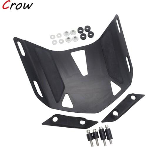 Motorcycle Rear Luggage Rack Carrier Support Shelf Holder For Honda Gold Wing Models GL1800 GL 1800 2018-2020 Black / chrome