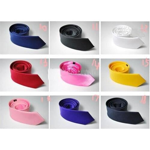 Hot sale 100pcs /lot mens ties mens narrow necktie Casual mens neckties cravat men tie new NO46546