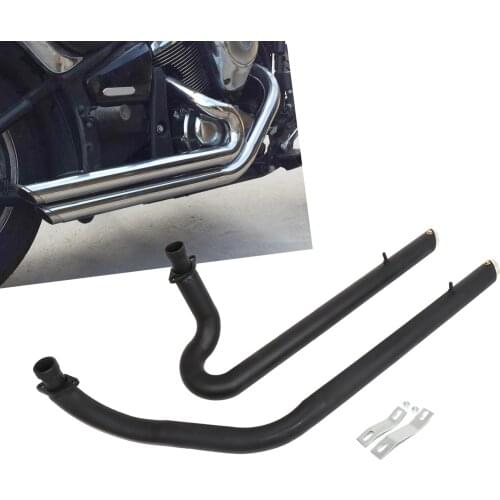 For Kawasaki VULCAN S VULCAN 900 S EN900 VN900 S900 EN900d Steel Stainless Exhaust System Pipe Kit Muffler Removable Silencer