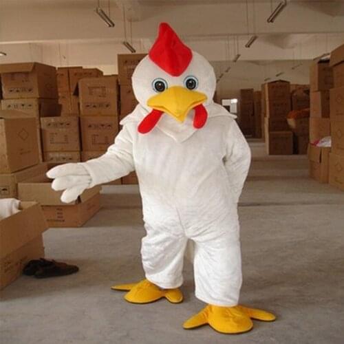 New Cartoon Chick Mascot Costume Set Furry Clothes Christmas Halloween Birthday Party Advertising Opening Carnival Identity