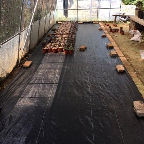 LBER Garden Weeding Control Membrane Ground Cover Landscape Fabric Gardening Mat 2M x 10M