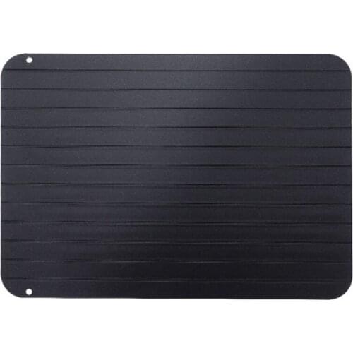 New Aluminum Alloy Quick Thawing Plate Natural Thawing Plate for Seafood Steak Meat Thawing Plate