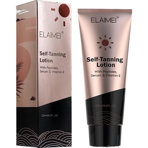 Self Tanner Nourishing Self Tanning Lotion Body Natural Tan Looking 125 mL