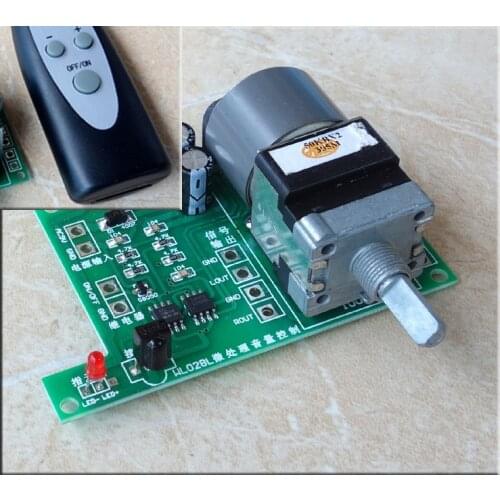 AC 8V - 12V / DC9V Retrofit Audio Preamplifier Microcomputer Processing Volume Control Board