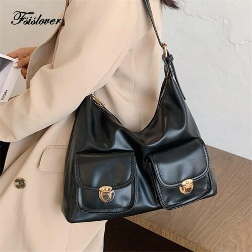 Vintage Women Hand Bag Designers Luxury Brand Crossbody Bag For Women 2021 PU Leather Women Shoulder Bags Women bolsa feminina