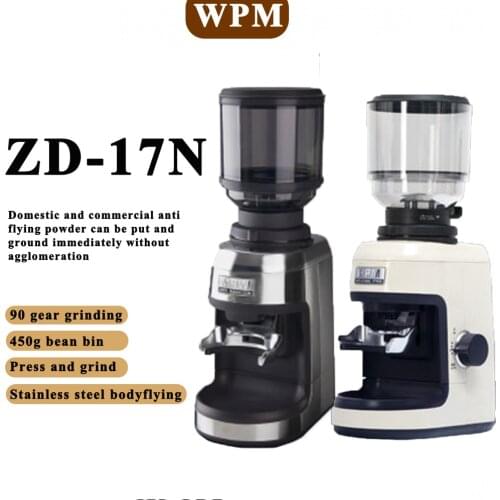 Coffee grinder espresso Conical Burr Coffee Grinder ZD-17 WPM-PRO Lampu LED coffee mill wide range of grind settings metal