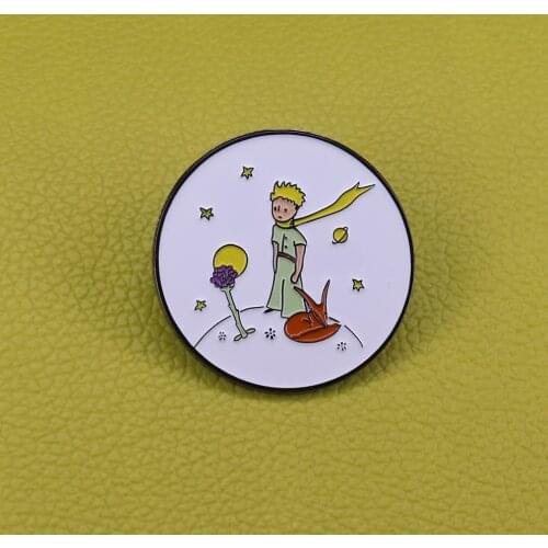 The Little Prince badge Childrens classic inspiring literature jewelry