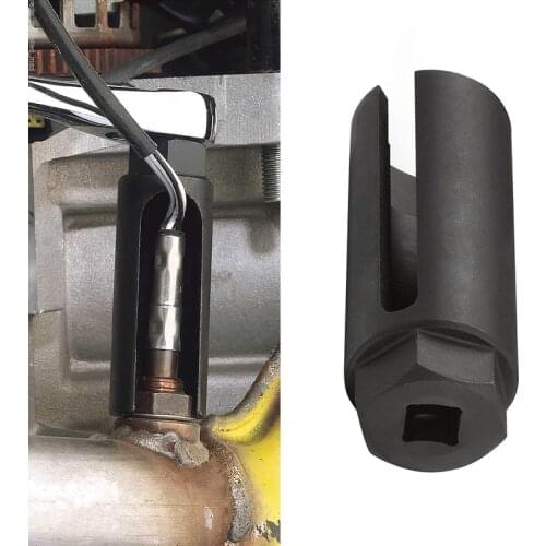 1pc 3/8" Drive 22mm 7/8'' Socket Exhaust Gas Oxygen Sensor Withdrawal Tool Car Accessories Drive Disassembly Tool Auto Parts
