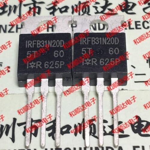 10pcs/lot IRFB31N20D New Spot TO-220 200V 31A