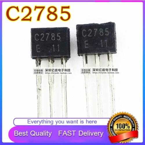 10Pcs/Lot New Original C2785 2SC2785 NPN 30V 0.5A 0.6W TO-92 Good Quality