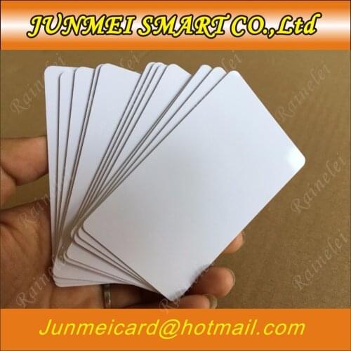 10pcs The Best PVC PLASTIC Blank ID Card Credit Card thin CR80 Available for Card printer