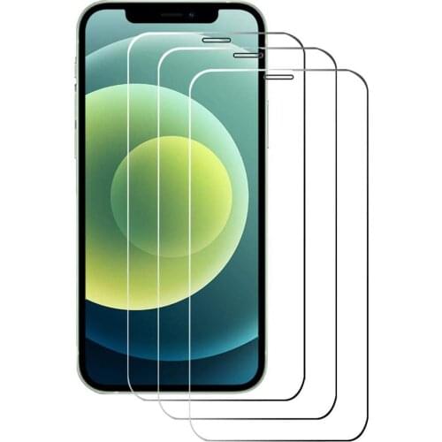 10PCS Tempered Glass Screen Protector For iPhone 12 Mini 11 Pro Max 12Pro 11Pro XS X XR 8 Plus 7 6 6S Protection ScreenProtector