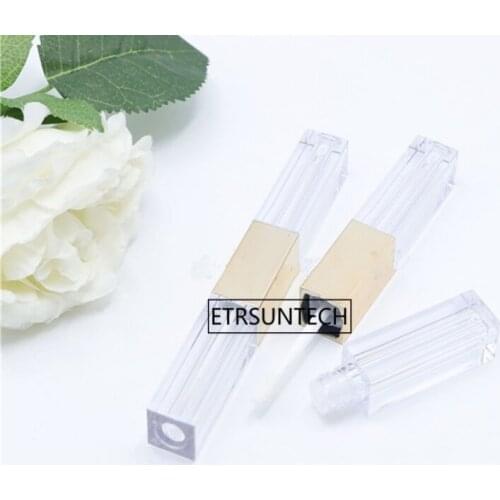 100pcs Empty Double Head Lip Gloss Tubes Double Sides Clear Lipstick Packaging Container DIY Makeup Lip Balm Bottle F3561