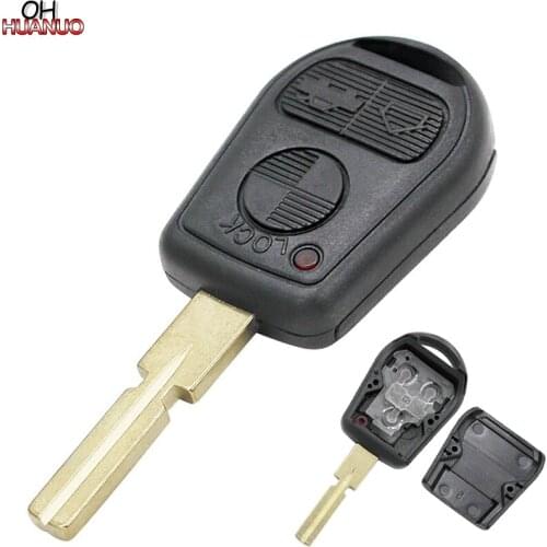 3 Buttons Remote Key Shell Case Fob for BMW E39 5 SERIES 1995-2003 HU58 Blade