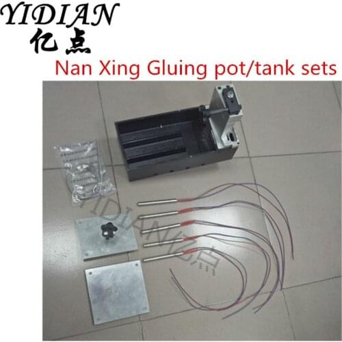 Woodworking machine accessories NanXing Edge Banding machine Gluing Pot Gluing Tank sets with coating Edge Banding machine parts