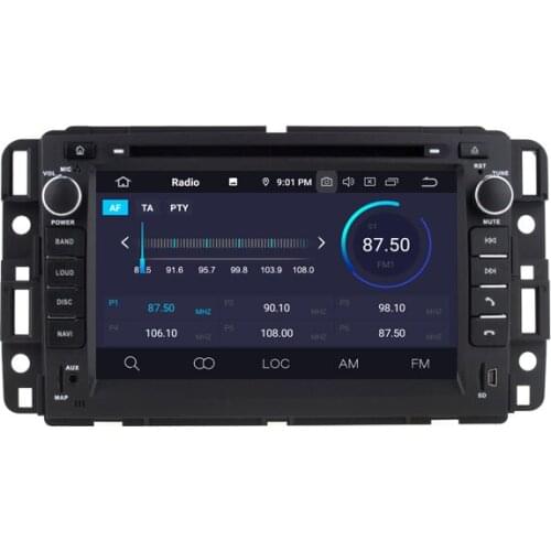 7" Android 10.0 OS Car DVD Multimedia GPS Radio System for Chevrolet Suburban 2007-2014 Express Van 2008-2011 Equinox 2005-2009