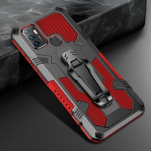 Realme 7 5G C21 C3 Bumper Case For Oppo A15 A53S A53 Belt Clip Shell Cover Realme C3 C15 C11 5i 5S 6 7 Pro A5 2020 Reno 4F Case